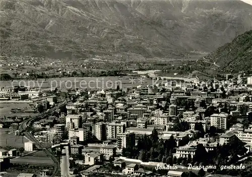 AK / Ansichtskarte Sondrio Panorama generale Sondrio