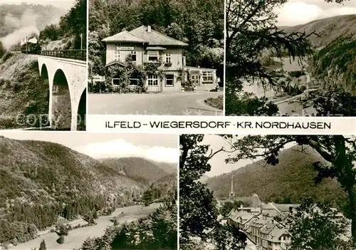 AK / Ansichtskarte Wiegersdorf Viadukt Netzkater Panorama Ortsansicht Wiegersdorf