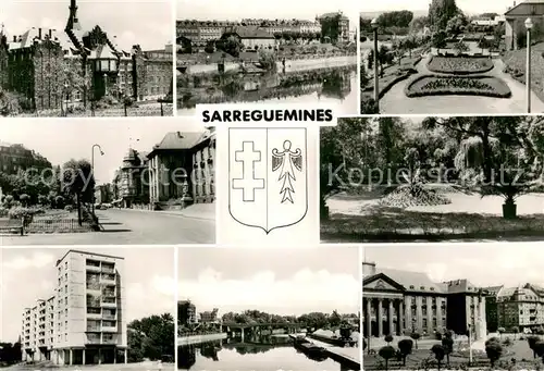 AK / Ansichtskarte Sarreguemines Vue d ensemble Sarreguemines