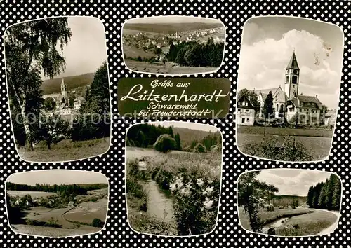 AK / Ansichtskarte Luetzenhardt Kirchen Teilansichten Panorama Luetzenhardt
