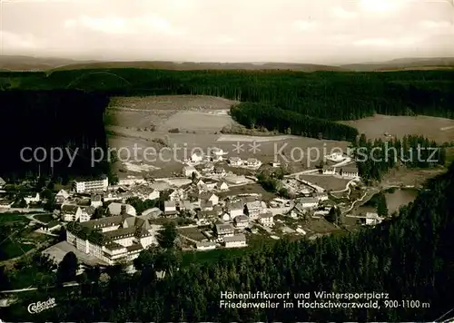 AK / Ansichtskarte Friedenweiler Fliegeraufnahme Friedenweiler