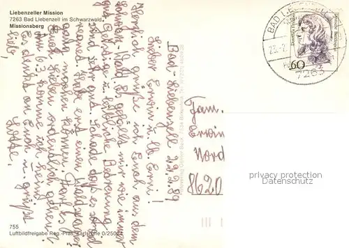 AK / Ansichtskarte Bad_Liebenzell Liebenzeller Mission Missionsberg Gesundheits und Rehazentrum Gollee Gastraum Hallenbad Liegewiese Bad_Liebenzell