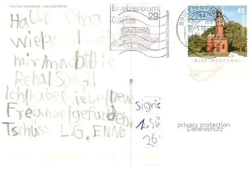 AK / Ansichtskarte Holtenau_Kiel Fliegeraufnahme Holtenau Kiel