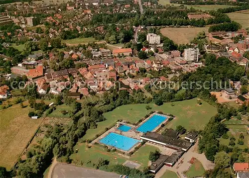 AK / Ansichtskarte Bad_Bramstedt Sol und Moorbad Fliegeraufnahme Bad_Bramstedt