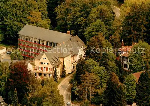AK / Ansichtskarte Bad_Herrenalb Haus der Kirche Ev Akademie Baden Fliegeraufnahme Bad_Herrenalb