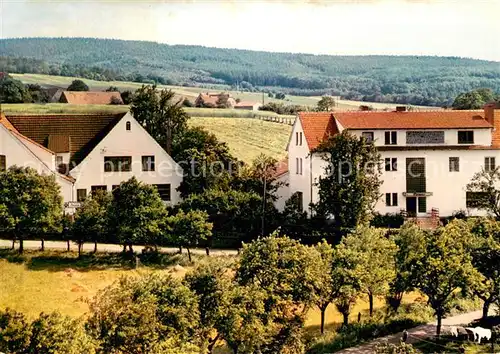 AK / Ansichtskarte Bad_Holzhausen_Luebbecke Pension Storck und Haus Anneli Bad_Holzhausen_Luebbecke