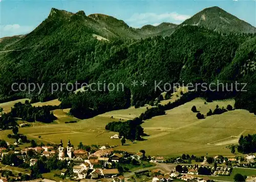 AK / Ansichtskarte Aschau_Chiemgau Fliegeraufnahme Aschau Chiemgau