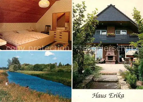 AK / Ansichtskarte Apen Haus Erika An der Wiek Gaestezimmer Apen