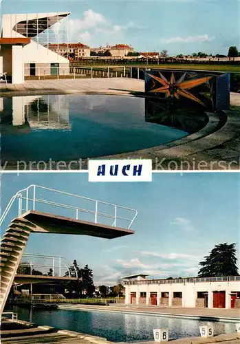 AK / Ansichtskarte Auch_Gers Le Stade Municipal La Piscine Auch_Gers