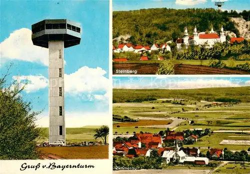 AK / Ansichtskarte Zimmerau_Sternberg Bayernturm Sternberg Zimmerau Panorama Zimmerau_Sternberg