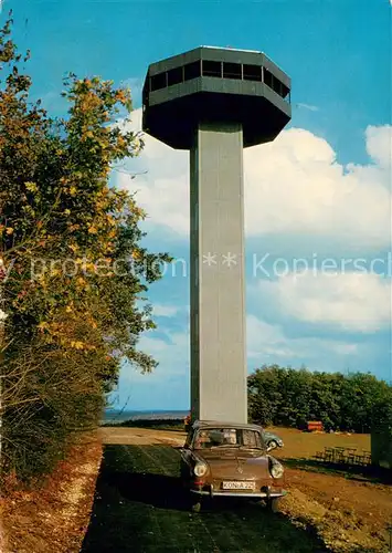 AK / Ansichtskarte Zimmerau_Sternberg Aussichtsturm am Buechelberg Zimmerau_Sternberg