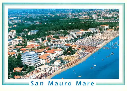 AK / Ansichtskarte San_Mauro_Mare Fliegeraufnahme San_Mauro_Mare