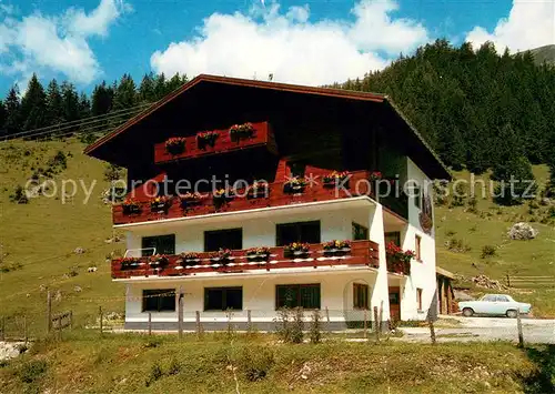 AK / Ansichtskarte Steeg_Tirol Haus Bergheimat Steeg Tirol