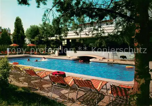 AK / Ansichtskarte Abano_Terme Hotel Terme Firenze Pool Abano Terme