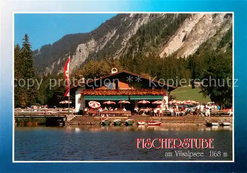 AK / Ansichtskarte Tannheim_Tirol Restaurant Fischerstube am Vilsalpsee Tannheim Tirol