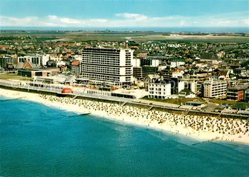 AK / Ansichtskarte Westerland_Sylt Fliegeraufnahme Westerland_Sylt