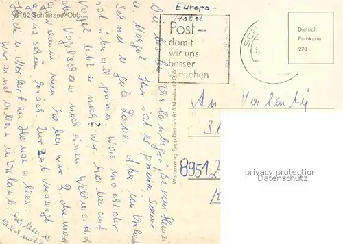 AK / Ansichtskarte Schliersee Winterpanorama Ortsmotiv Eislaufen Schliersee