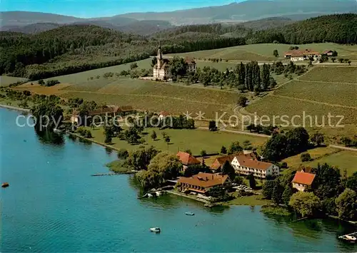 AK / Ansichtskarte Birnau_Bodensee Basilika Birnau Fliegeraufnahme 