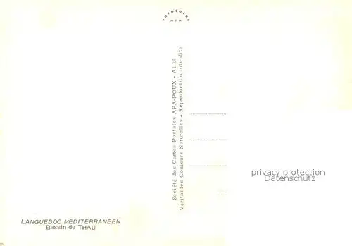 AK / Ansichtskarte Languedoc Roussillon Bassin de Thau Languedoc Roussillon