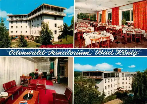 AK / Ansichtskarte Bad_Koenig_Odenwald Klinik Dr Wolf Zimper Odenwald Sanatorium Bad_Koenig_Odenwald