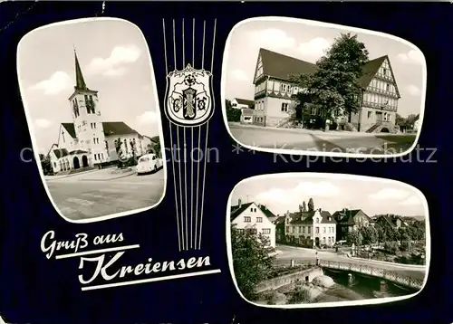 AK / Ansichtskarte Kreiensen Teilansichten Kirche Bruecke Kreiensen