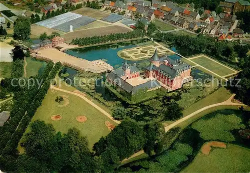 AK / Ansichtskarte Anholt Museum und Park Fliegeraufnahme Anholt