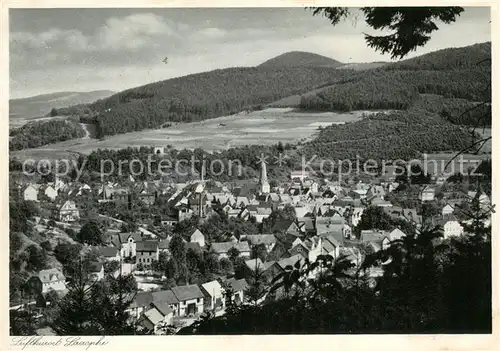 AK / Ansichtskarte Laasphe Panorama Luftkurort Laasphe