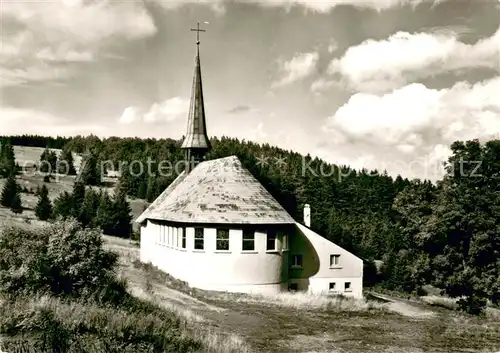AK / Ansichtskarte Waldkirch_Breisgau St Pius Kandelkapelle Waldkirch Breisgau