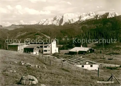 AK / Ansichtskarte Reit_Winkl Alpengasthof Unterkunftshaus Winklmoosalm Alpen Reit_Winkl