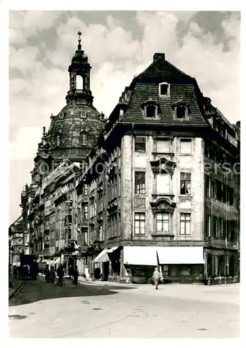 AK / Ansichtskarte Dresden Frauenkirche vor der Zerstoerung Repro Dresden