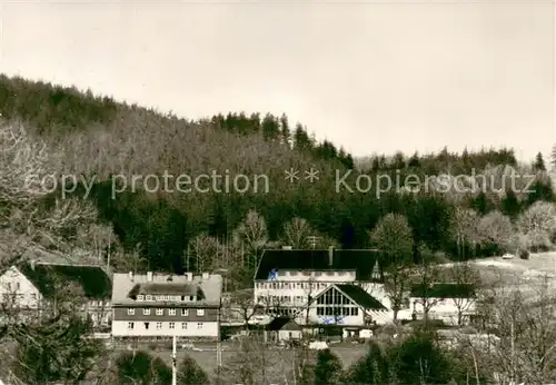 AK / Ansichtskarte Geising_Erzgebirge Ferienheim Erich Weinert Wohnungsbaukombinat Cottbus Geising Erzgebirge