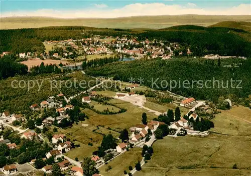 AK / Ansichtskarte Hahnenklee Bockswiese_Harz Fliegeraufnahme Hahnenklee Bockswiese