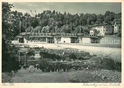AK / Ansichtskarte Bad_Toelz Kalvarienberg und neue Isarbruecke Bad_Toelz