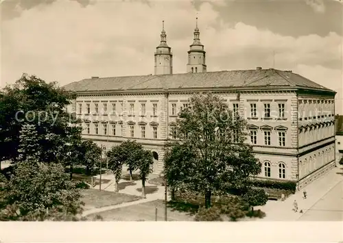 AK / Ansichtskarte Krnov Jedenactileta stredni skola Schule Krnov