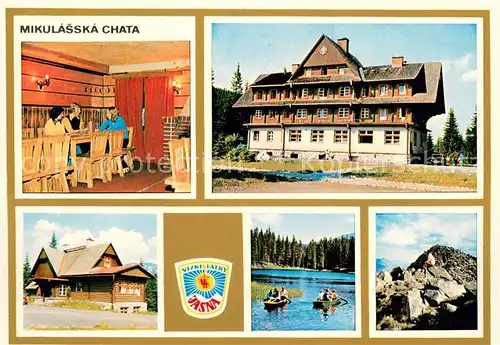 AK / Ansichtskarte Demaenovska_Dolina Berghotel Mikulasska chata Weinstube Peklo Bergsee Vrbicke pleso Chopok Niedere Tatra Demaenovska Dolina