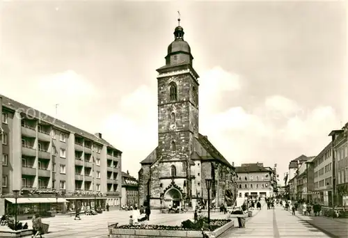AK / Ansichtskarte Gotha_Thueringen Neumarkt mit Margarethenkirche Gotha Thueringen