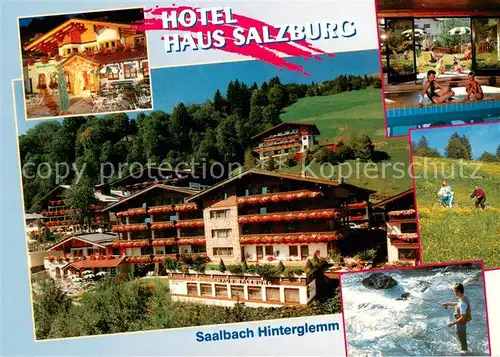 AK / Ansichtskarte Saalbach Hinterglemm Hotel Haus Salzburg Saalbach Hinterglemm