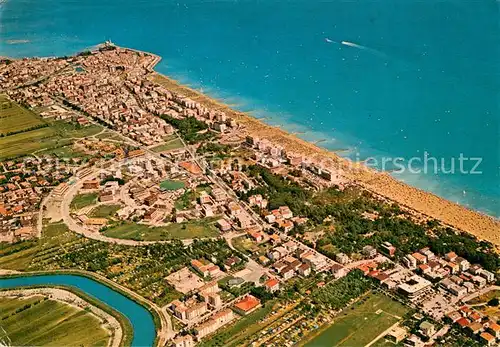 AK / Ansichtskarte Caorle_Venezia Panorama dall  aereo Caorle_Venezia