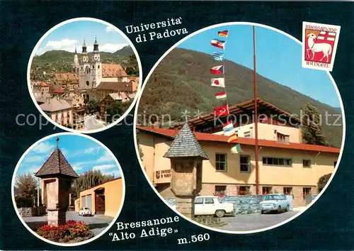 AK / Ansichtskarte Brixen_Suedtirol Universita di Padova Chiesa Brixen Suedtirol