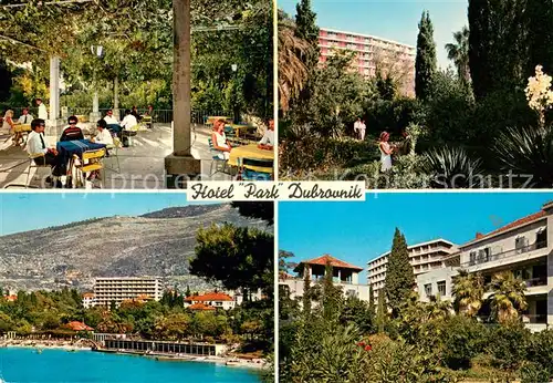 AK / Ansichtskarte Dubrovnik_Ragusa Hotel Park Restaurant Terrasse Dubrovnik Ragusa