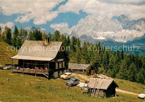 AK / Ansichtskarte Reiteralm_Pichl_Ennstal mit Dachsteinsuedwaenden 
