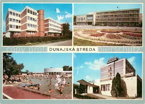 AK / Ansichtskarte Dunajska_Streda Gebaeude Thermalbad Hotel Dunaj Dunajska_Streda