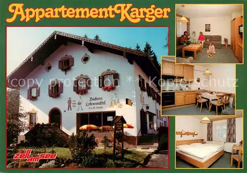 AK / Ansichtskarte Zell_See Appartement Karger Gaestezimmer Zell_See