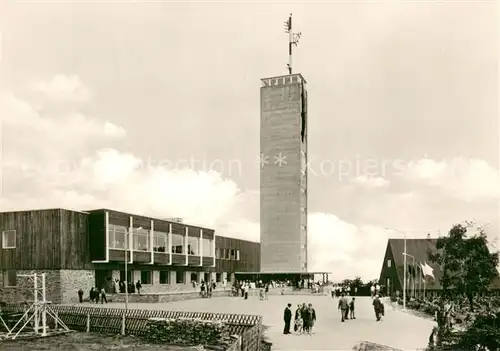 AK / Ansichtskarte Oberwiesenthal_Erzgebirge HO Gaststaette Fichtelberghaus Oberwiesenthal Erzgebirge