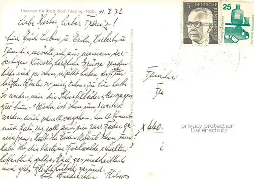 AK / Ansichtskarte Bad_Fuessing Thermal Heilbad Bad_Fuessing