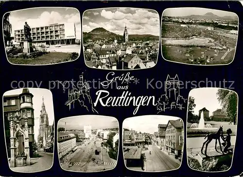 AK / Ansichtskarte Reutlingen_BW Stadtansichten Bromsilber 