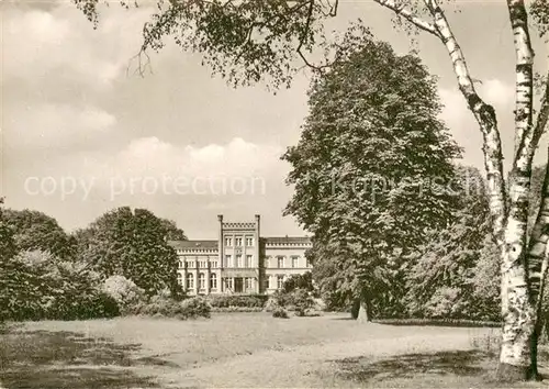 AK / Ansichtskarte Woldegk Schloss Goehren Kupfertiefdruck Woldegk