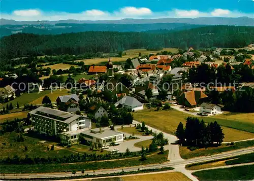 AK / Ansichtskarte Hoechenschwand im Schwarzwald Fliegeraufnahme Hoechenschwand