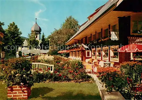 AK / Ansichtskarte Hinterzarten Parkhotel Adler Restaurant Terrasse Hinterzarten