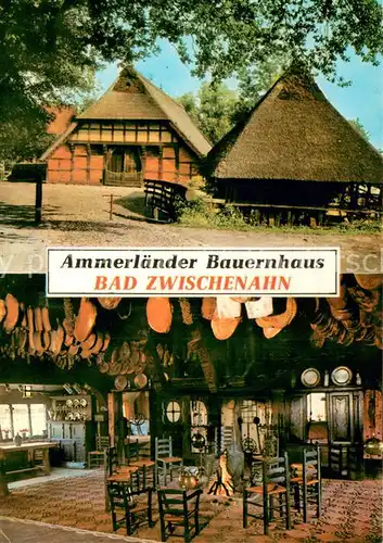 AK / Ansichtskarte Bad_Zwischenahn Ammerlaender Bauernhaus Gastraum Bad_Zwischenahn